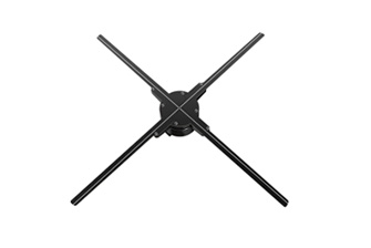 65cm Holographic led fan with d height=